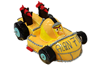 Angry Birds - Chuck Mega Rocket 3D