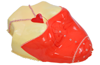Czerwony gorset 3D
