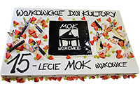 Tort 15-lecie MOK Wojkowice