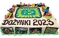 Tort dla działkowca dożynki 2023