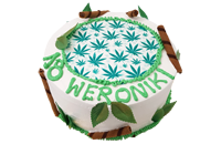 Tort liść marihuany