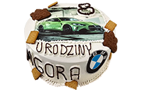 Tort zielone BMW M4